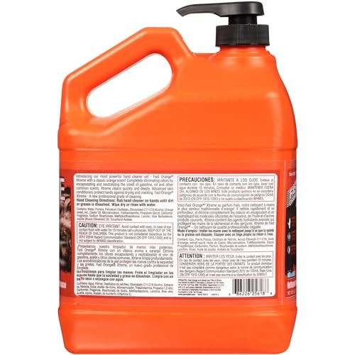 Permatex 25618 Fast Orange Xtreme Hand Cleaner, 1 gallon