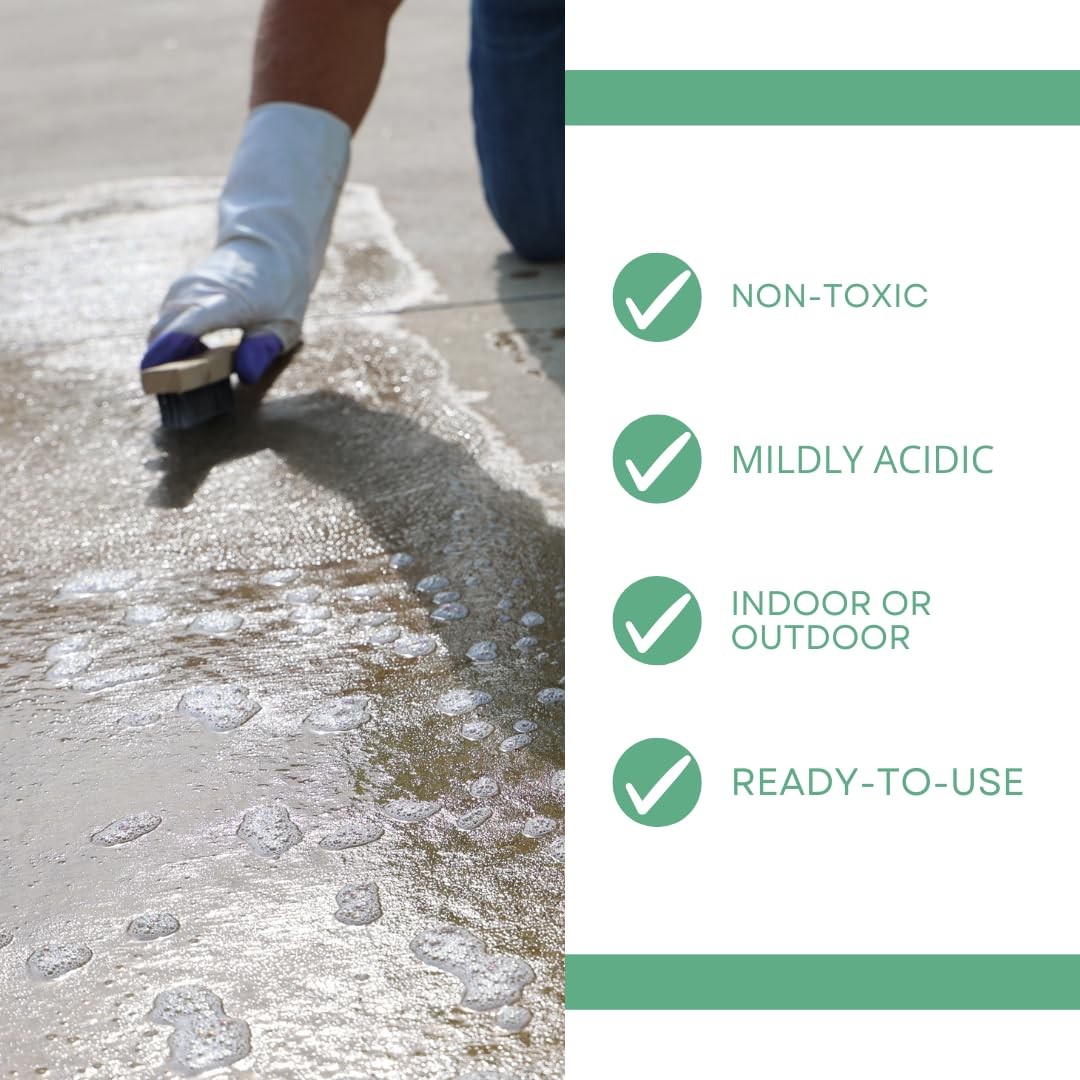 Concrete/Masonry Restoration Cleaner, 1 Gallon