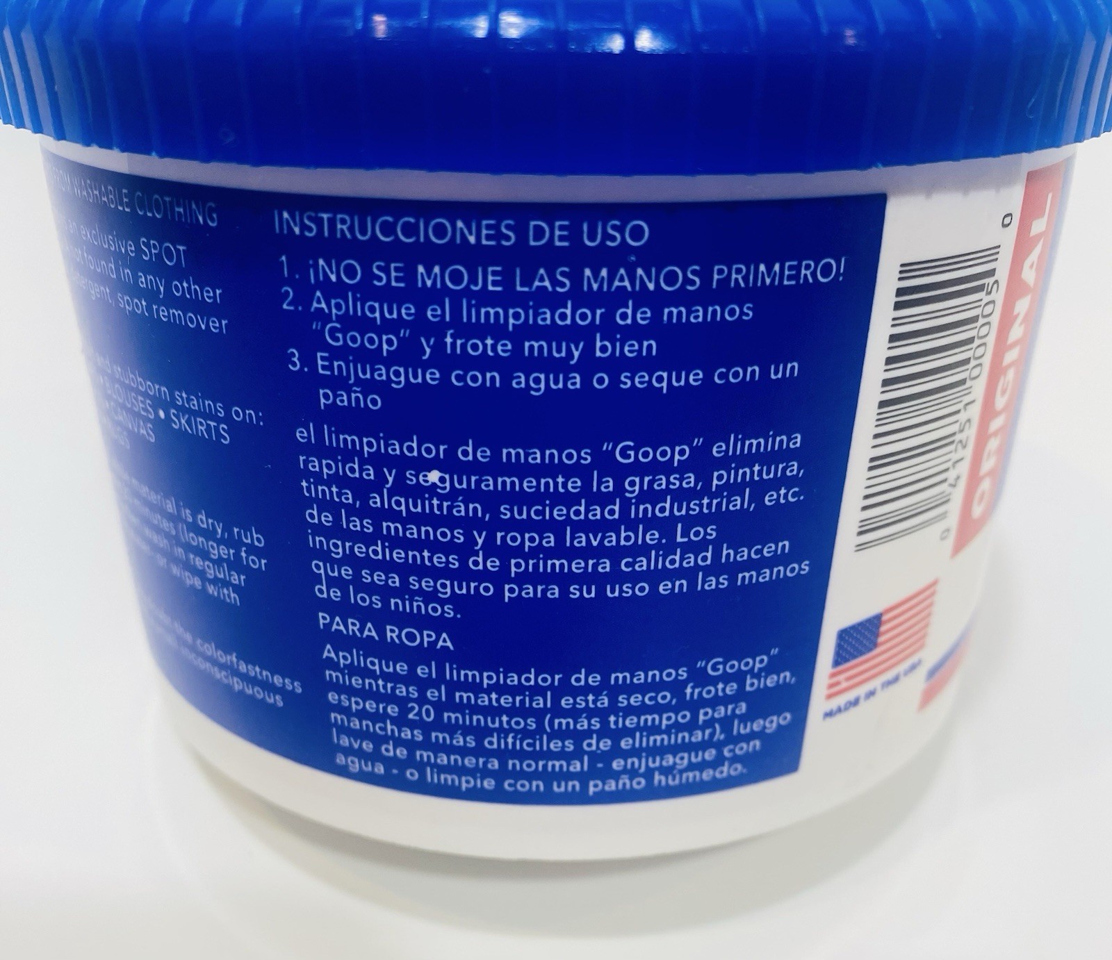 Goop 14oz. Multi-Purpose Water-less Hand Cleaner & Stain Lifter