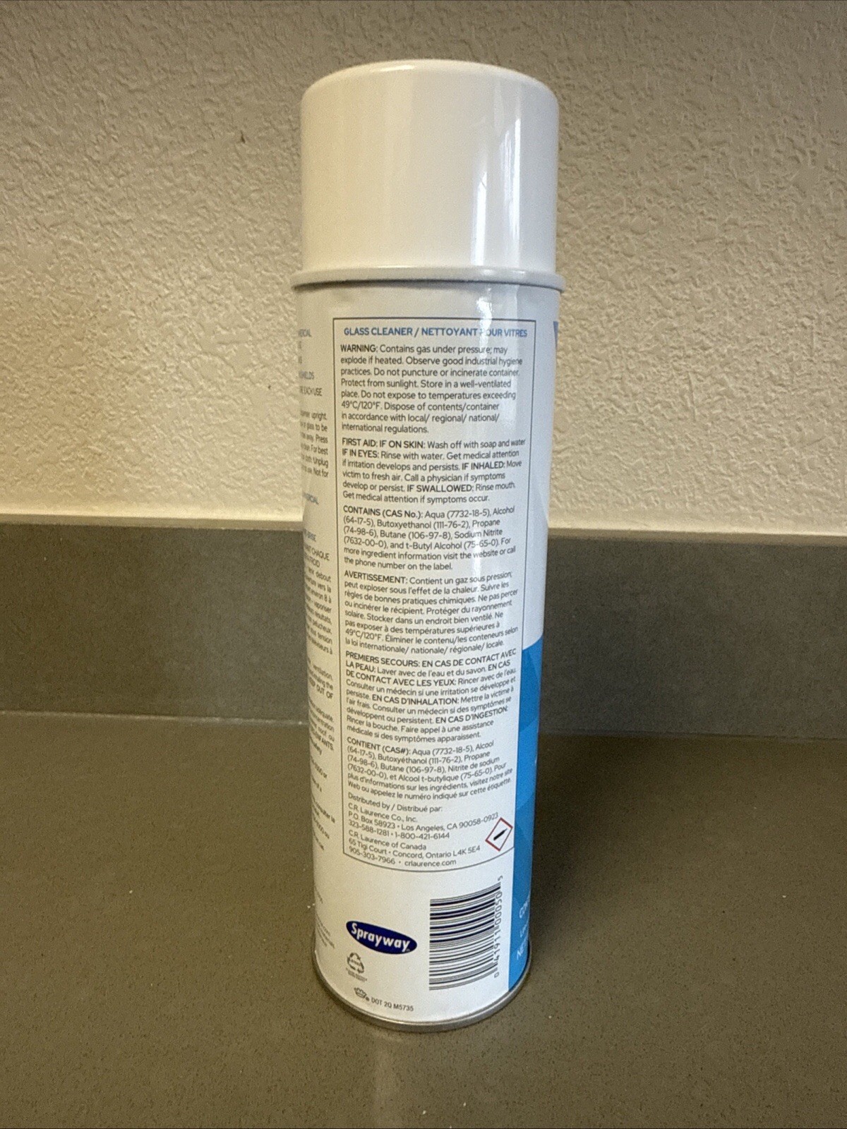 CRL S50 Sprayway Glass Cleaning Spray – 19 oz.