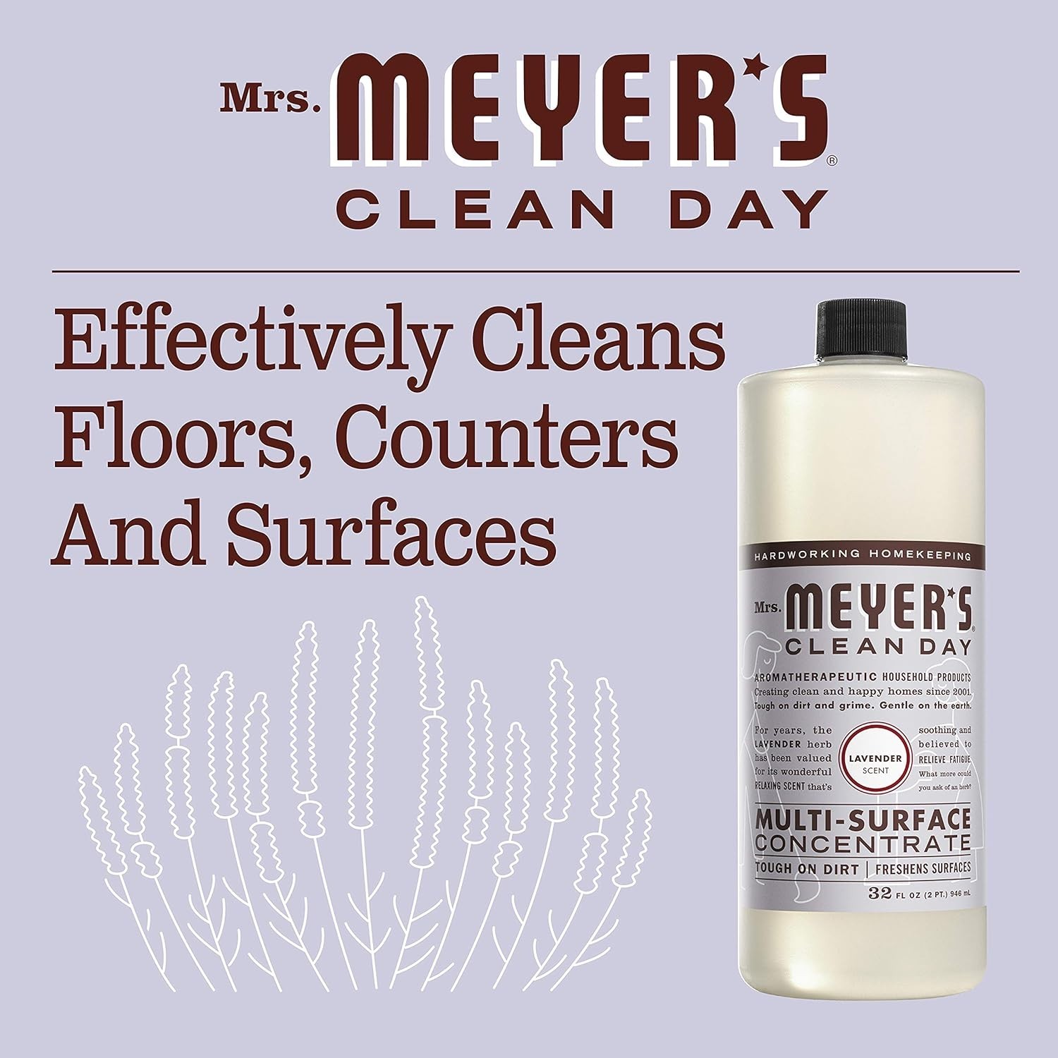 Mrs. Meyer’s Multi-Surface Cleaner Concentrate 2 Pack 32 fl oz | Scent