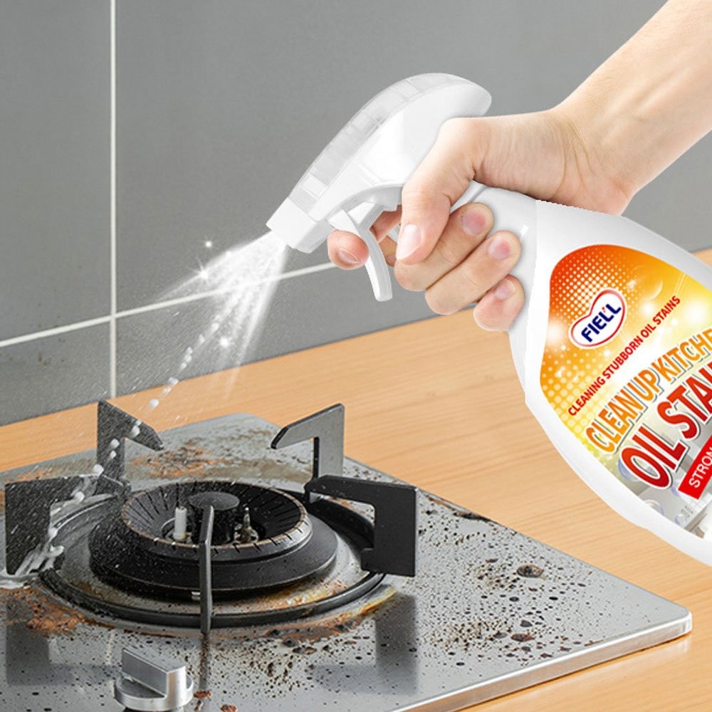 Kitchen Cleaner Strong Oil Detergent Stain Remover Multi-Purpose Cleaner 240ml