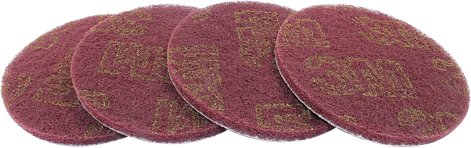 8Pcs Scrub Pads Round Scrubber Scouring Pads Abrasive Scuffing Tool for Home …