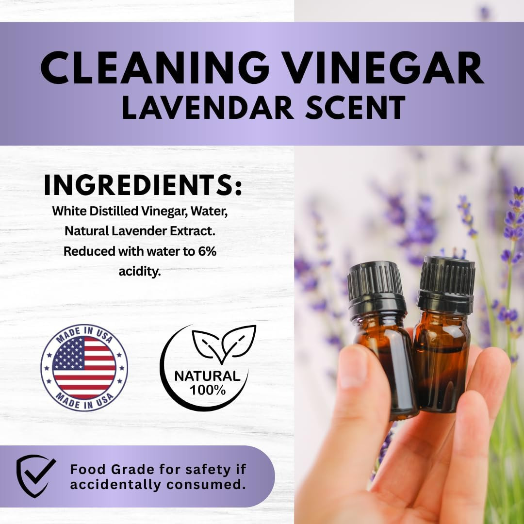 Cleaning Vinegar, Natural, Safe Multi-Purpose Home Cleaner (64 Fl Oz (Pack of 1)