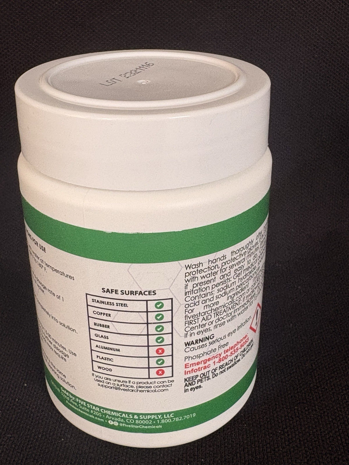 Five Star PBW Tablets Alkaline Cleaner 2.5g 50ct Keg Growler Carboy Brewing New