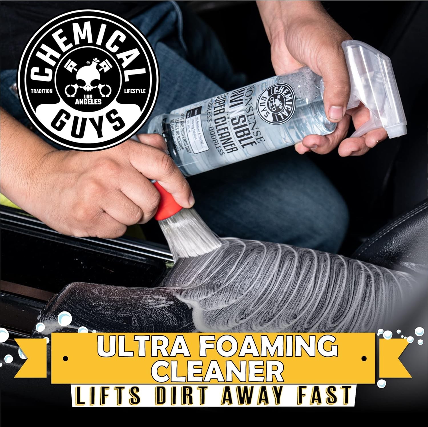 Chemical Guys Nonsense, Odorless Cleaner For Car Interior and Exterior All Purpo