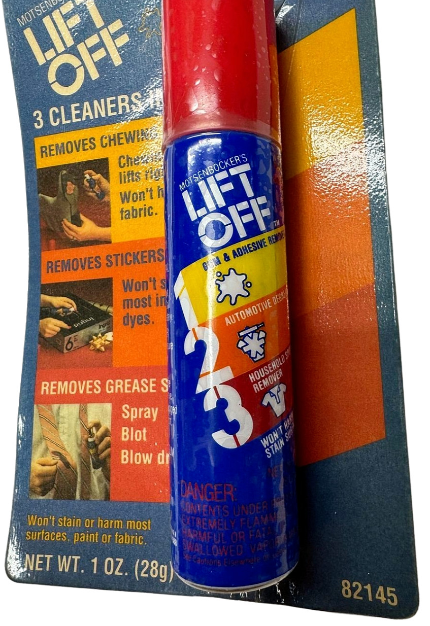 Motsenbocker’s 82145 Lift Off 3 Cleaners in 1 Travel Size 1oz **Free Shipping**