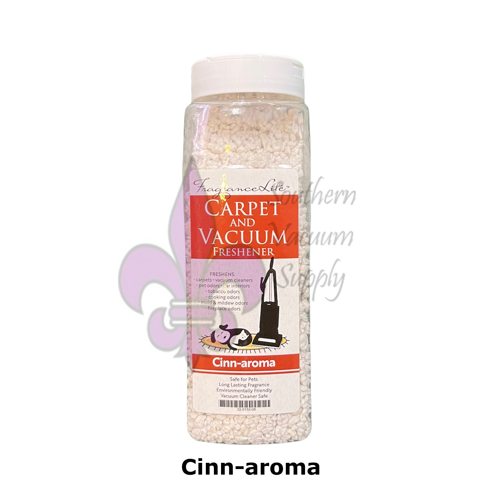Fragrance Lite Carpet & Vacuum Freshener for Pet, Mold, Mildew & Fireplace Odors