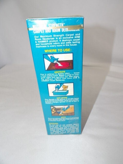 Arm & Hammer Floral Scent Carpet and Room Deodorizer Tough Odors 21oz Box Sealed