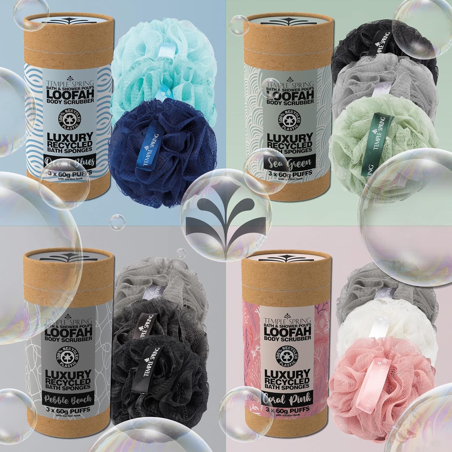 Recycled Luffa Spon, Bathroom Shower Accories, Loofa