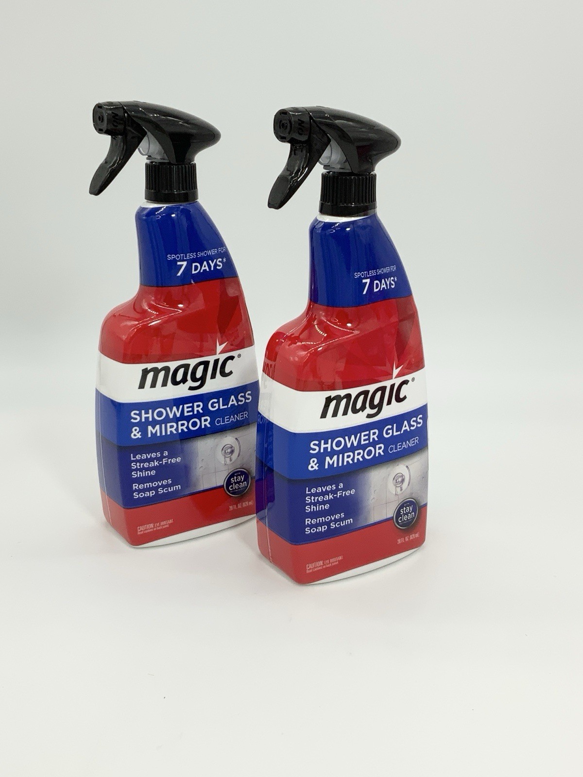 Magic Shower Glass & Mirror Glass Cleaning Spray Streak Free Shine – 2 Bottles