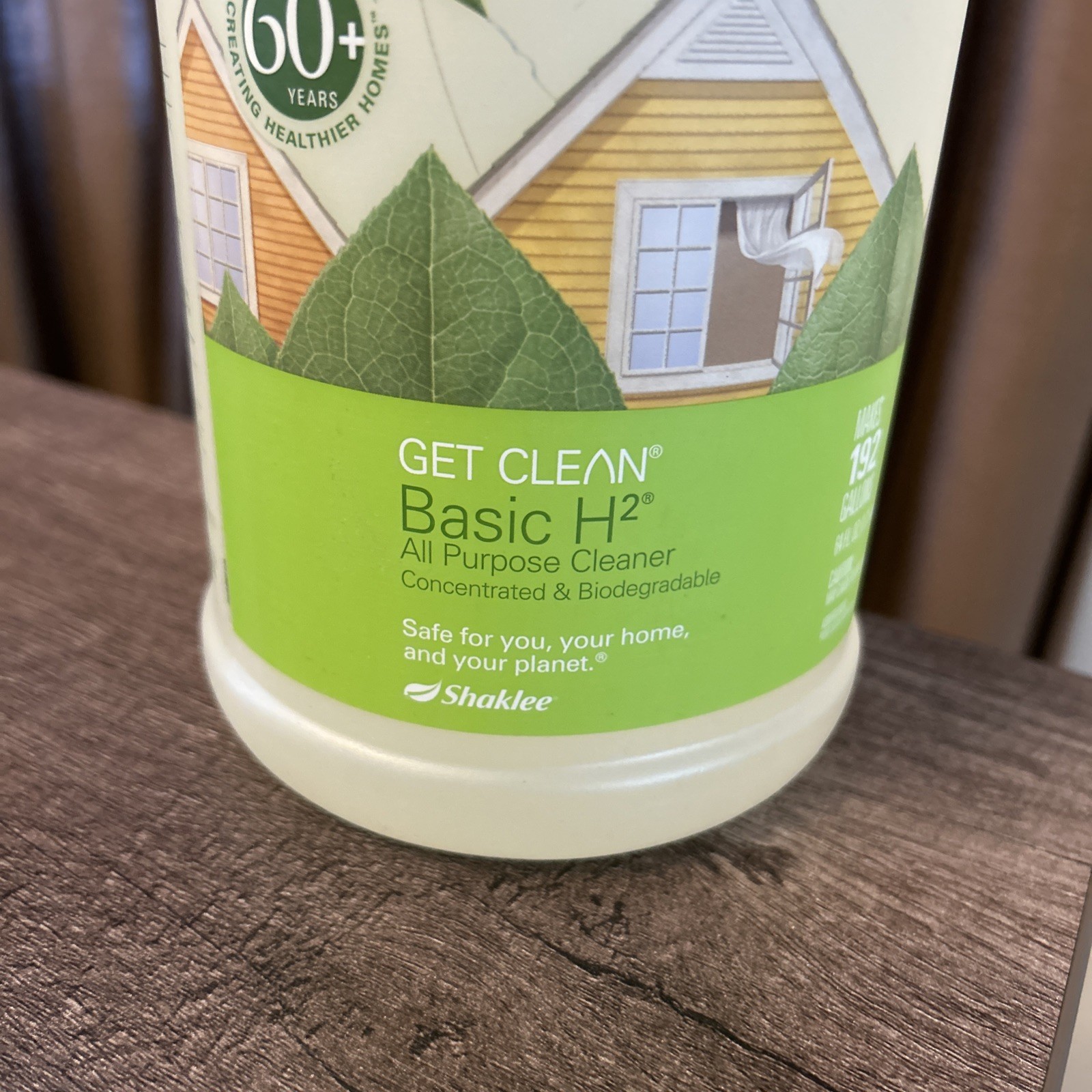 Shaklee Get Clean Basic H2 All Purpose Cleaner LARGE 64 Oz! New Sealed