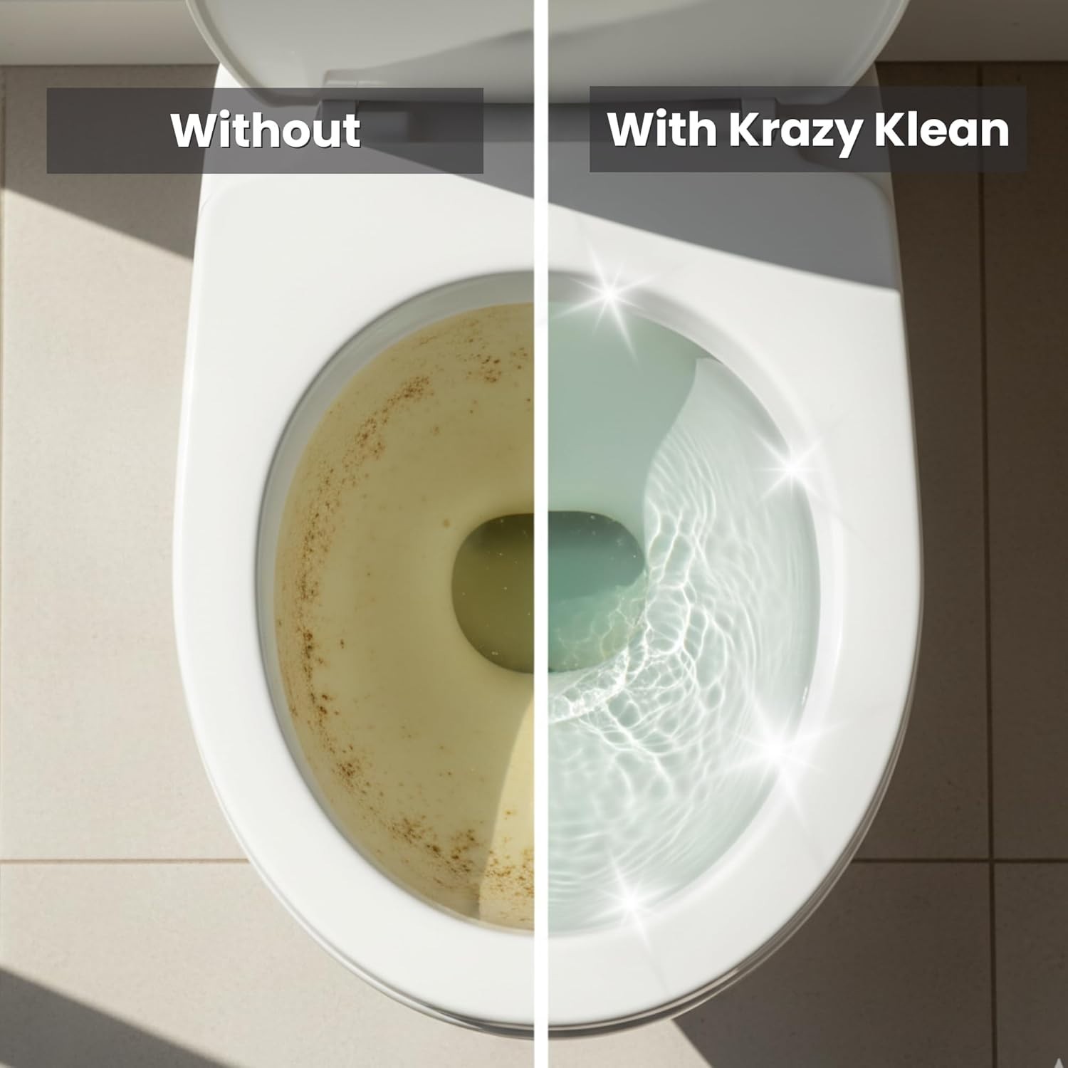 Natural Toilet Cleaner Drop-In Tank System