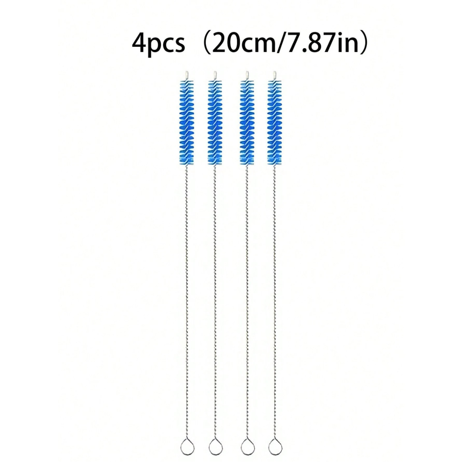 8/4PCS Nylon Straw Brush Cleaner Bottle Tube Pipe Small Long Cleaning Brushes