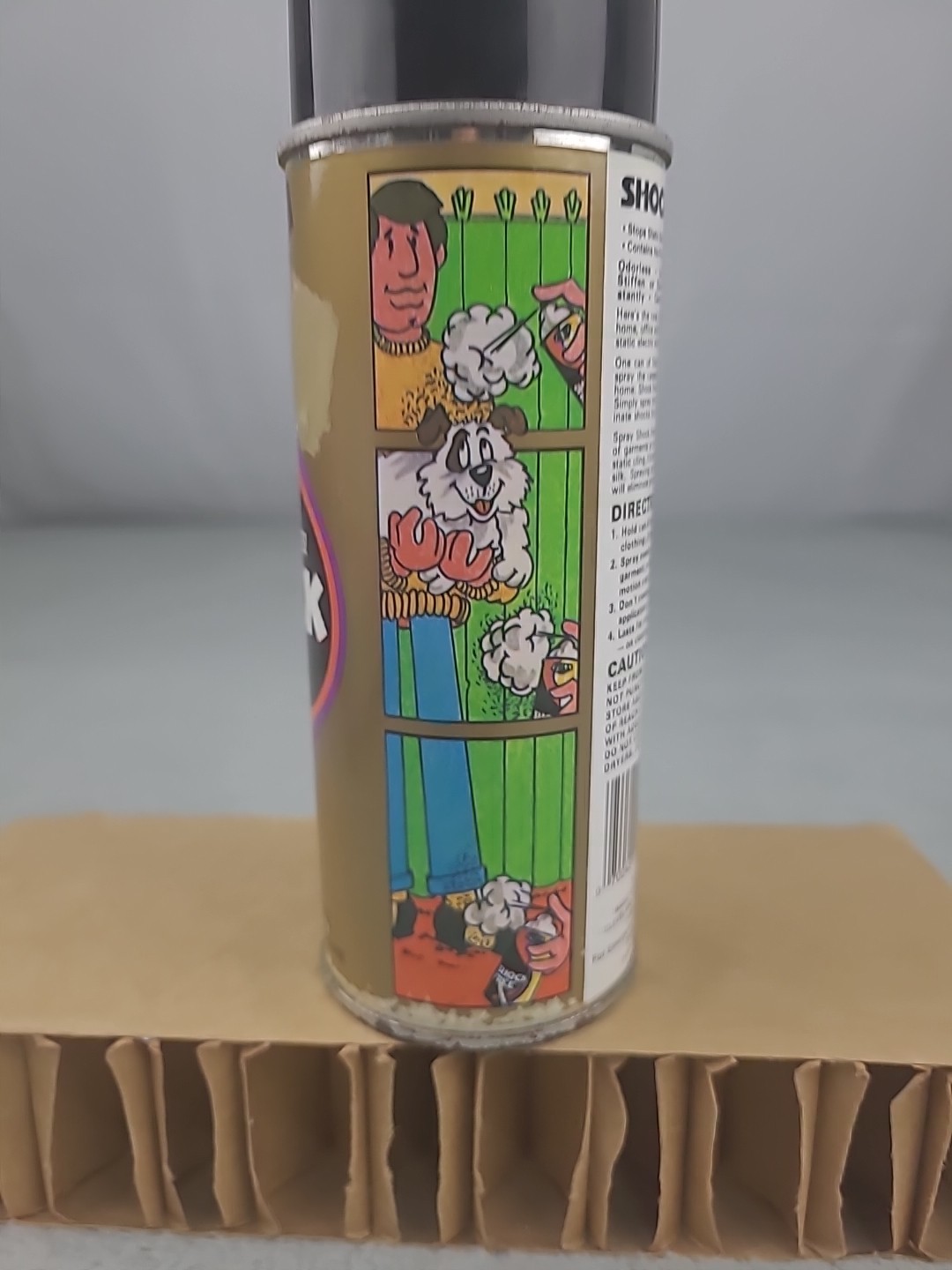 Vintage Magic shock free Aerosol Spray anti-static 13 oz. CHEM-TEL 60s 70s