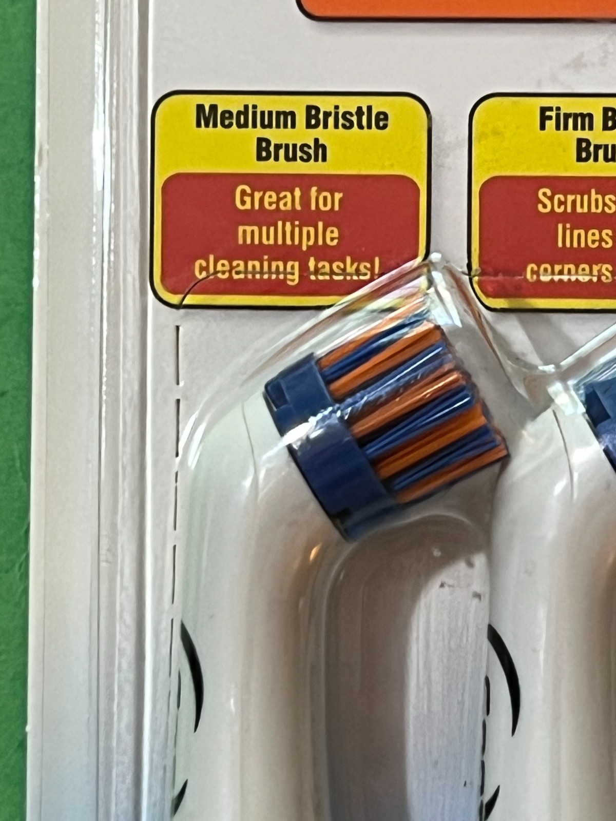 NEW! SonicScrubber Bathroom Cleaning 4 Interchangeable Brush Heads Tools Power