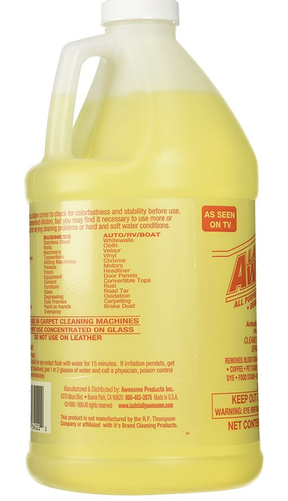 La’s Totally Awesome All Purpose Cleaner Mega 64 oz New Fast Free Shipping