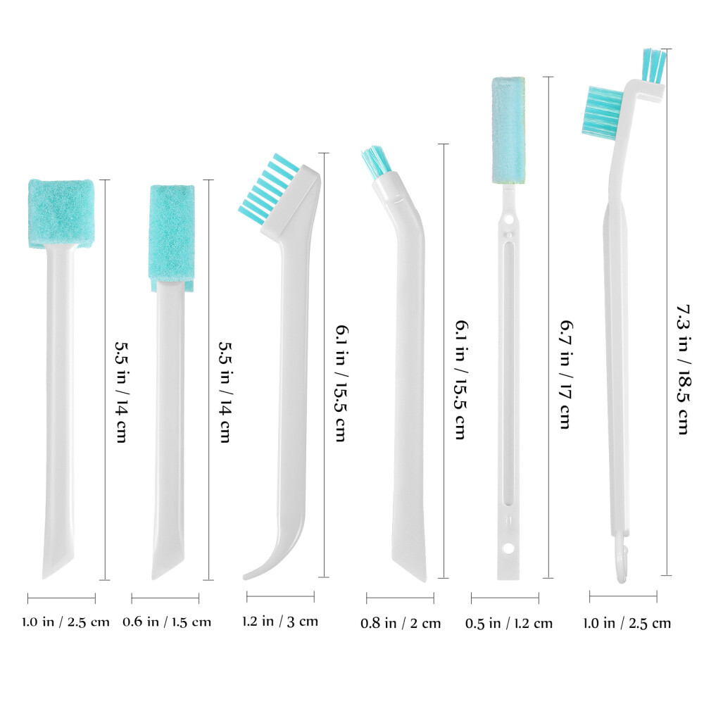 1 Set Cleaning Brush Groove Crevice Scrubber Bottle Cleaner Household Tool