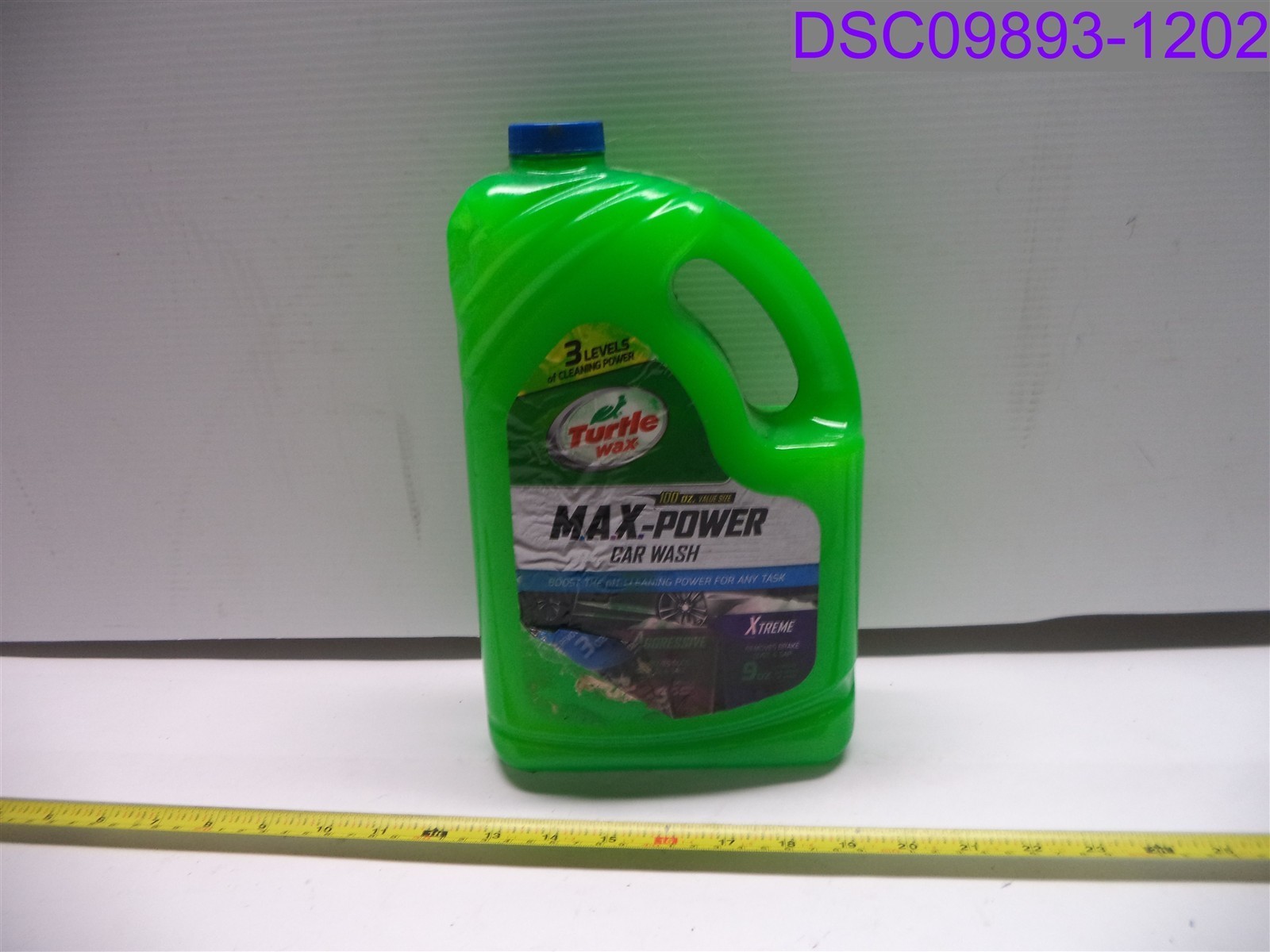 Qty = 200 oz (2 Jugs x 100oz): Turtle Wax Max Power Car Wash 3 Levels