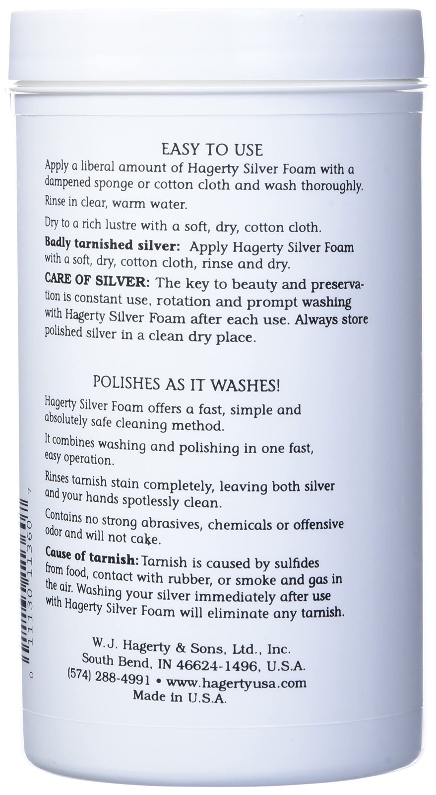 Silver Foam: Mild Silver Polish, Gently Removes Tarnish from Sterling, Silver…