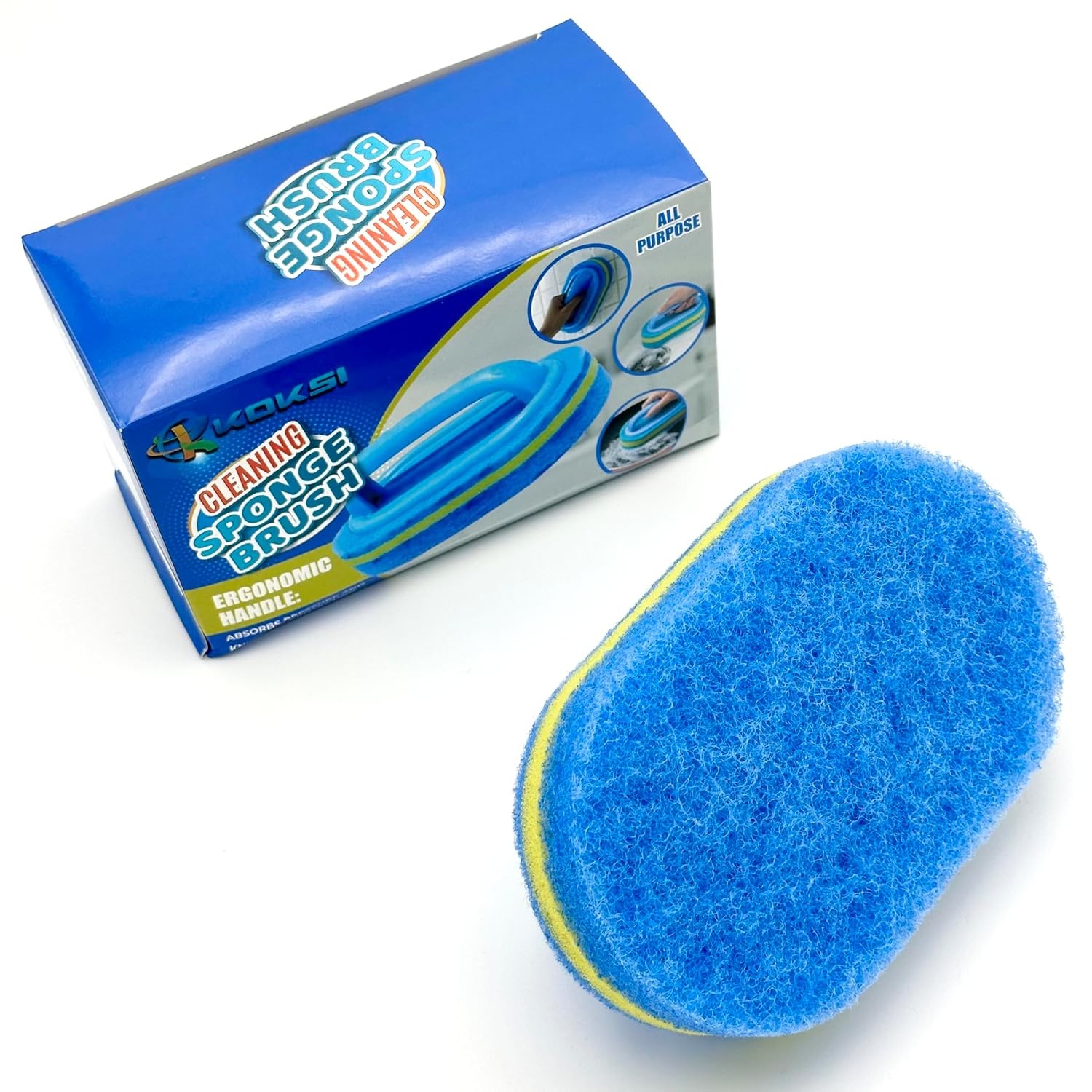 Kitchen Bathroom All Purpose Cleaning Brush Set Bathtub Toilet Cleaner