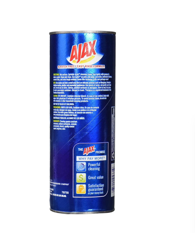 4 Pack Multi-Surface- Ajax All-Purpose Powder Cleanser with Bleach 21 oz