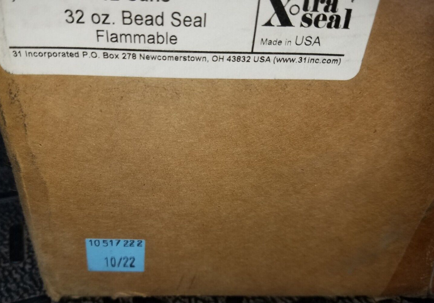 ***LOT OF 11 CANS*** Xtra Seal 14-101 Tire Bead & Rim Sealer 32 oz ***NEW***