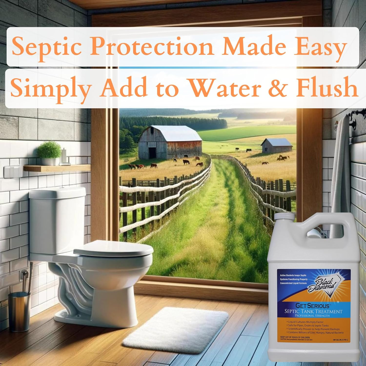 Get Serious Septic Tank Treatment – Liquid Enzymes for Residential, Commercial,