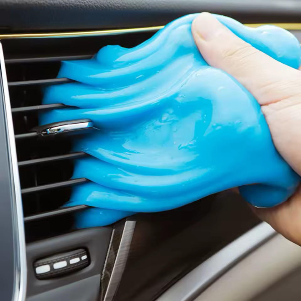 5 Packs of Magic Cleaner Gel – Reusable Dust Remover for Keyboards & Cars