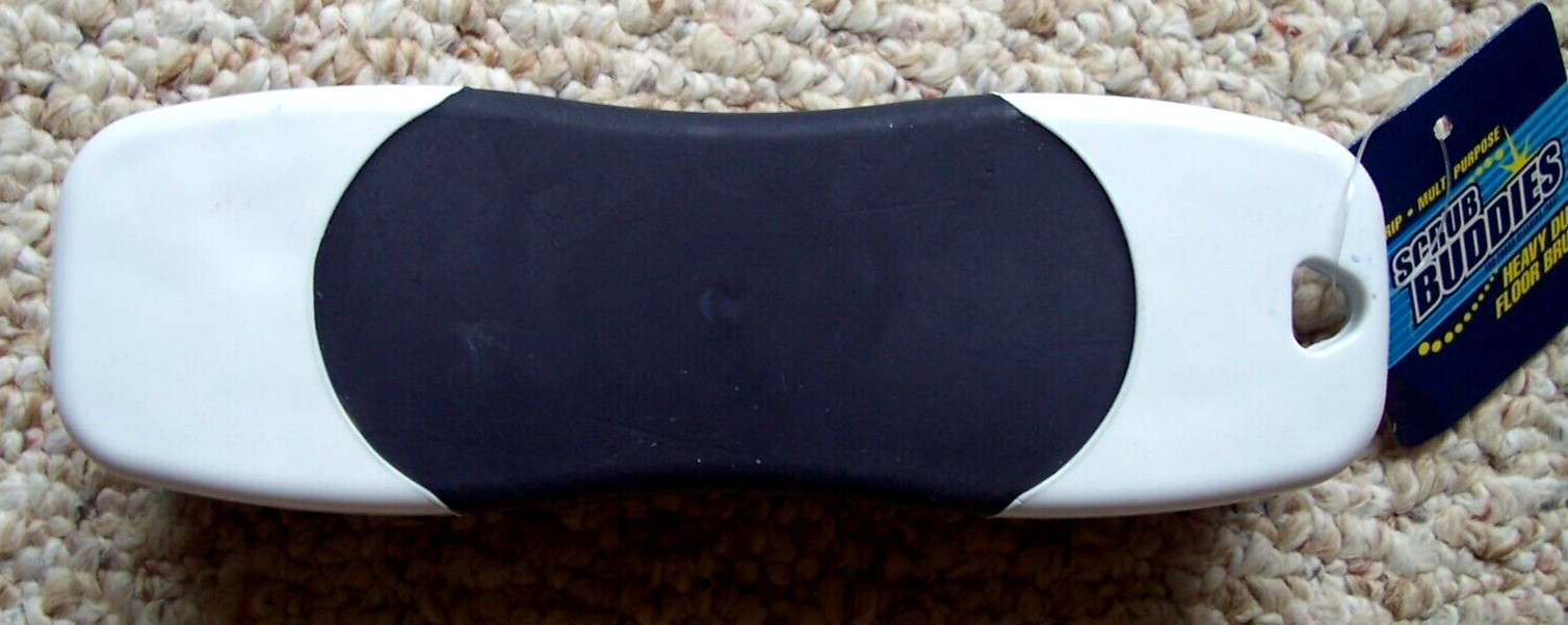 Scrub Buddies Soft Grip Heavy Duty Plastic Scrub Brush