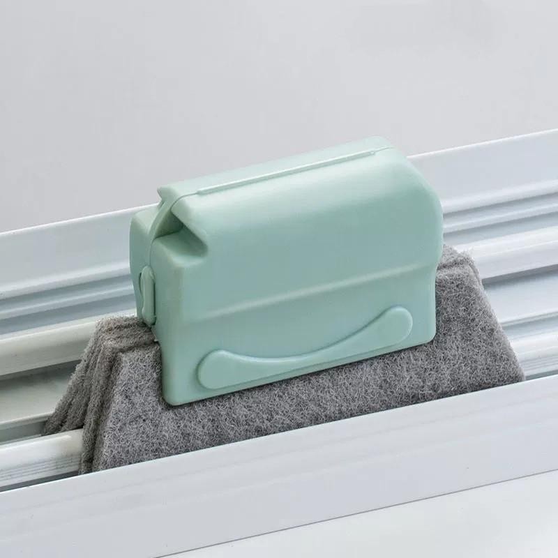 1pcs Window Groove Cleaning Brush Slot Cleaner Tool Kitchen Window Track Cleaner