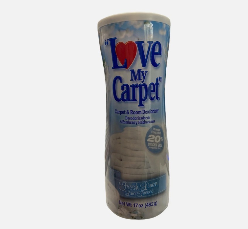 2 PACK Love My Carpet Fresh Linen 17oz ** FREE SHIPPING**