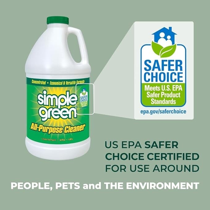 Simple Green All Purpose Cleaner Concentrate 64 Fl Oz – Multi-Surface, Eco-Frien