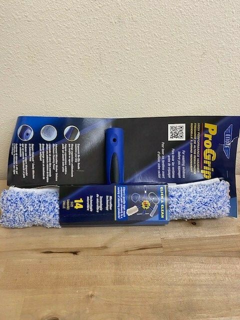Progrip 14 In. Window Washer Scrubber and 12 in. All Purpose Squeegee Combo!