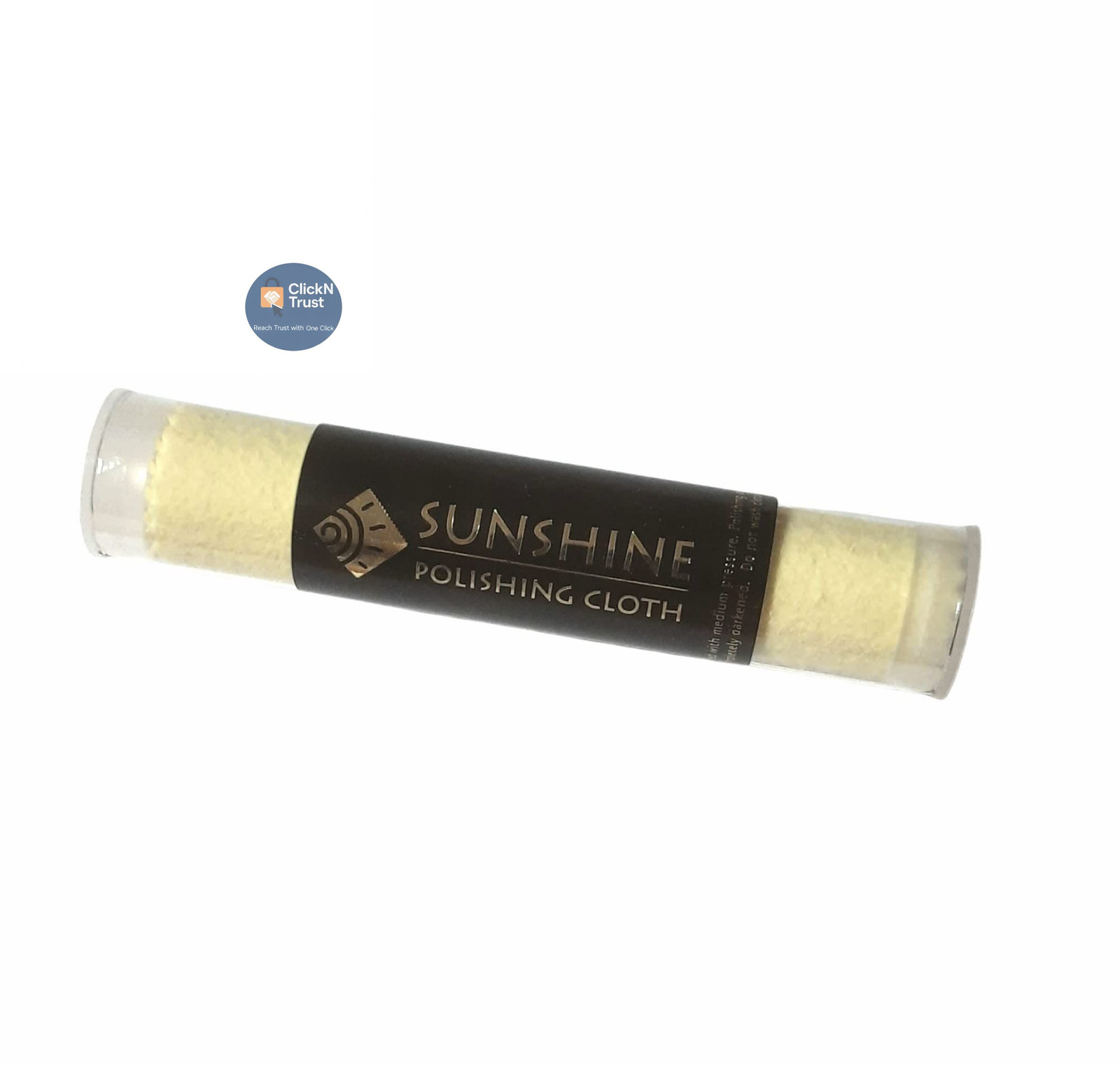 Sunshine 1 Polishing Cloths Jewelry Cleaner Tube Silver Brass Gold 7.5″ x 5″