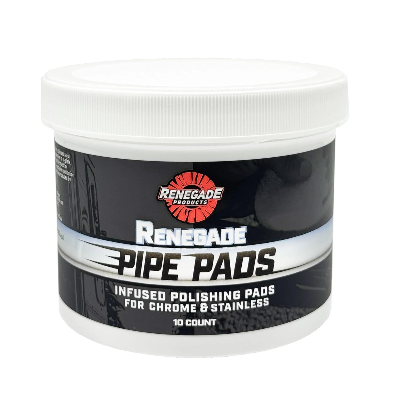Pipe Dream Infused Polishing Pads – Chrome & Stainless Steel Polishing Pads for