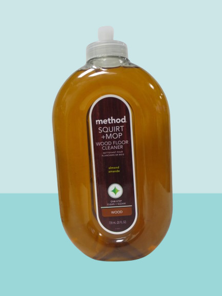 METHOD SQUIRT + MOP HARDWOOD FLOOR CLEANER ALMOND 25 OZ LOT OF 3