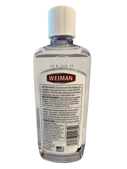 Weiman Wax Away Candle Wax Remover Fabrics Furniture Carpet 8 oz. NEW
