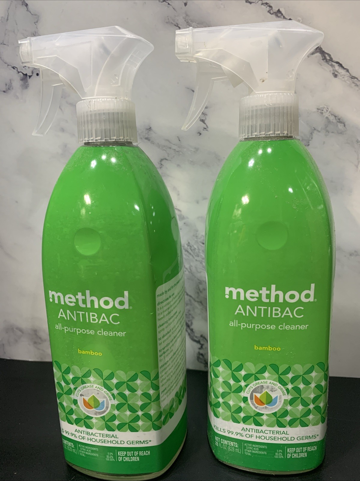 Method Bamboo Scent All Purpose Cleaner +28+oz.+Liquid 2 Pack