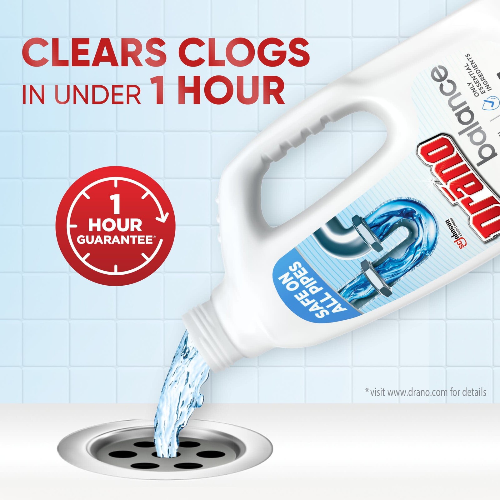 Balance Drain Cleaner & Clog Remover 32 oz 1 Count