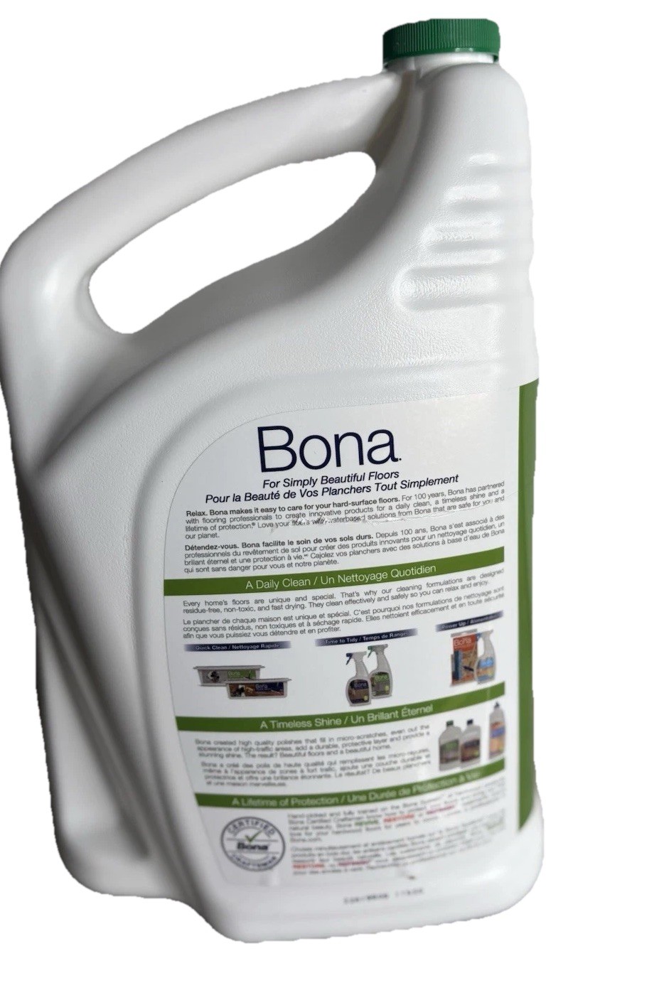 Bona Hardwood Floor Cleaner Refill 160 oz Value Size 1 Gallon BRAND NEW