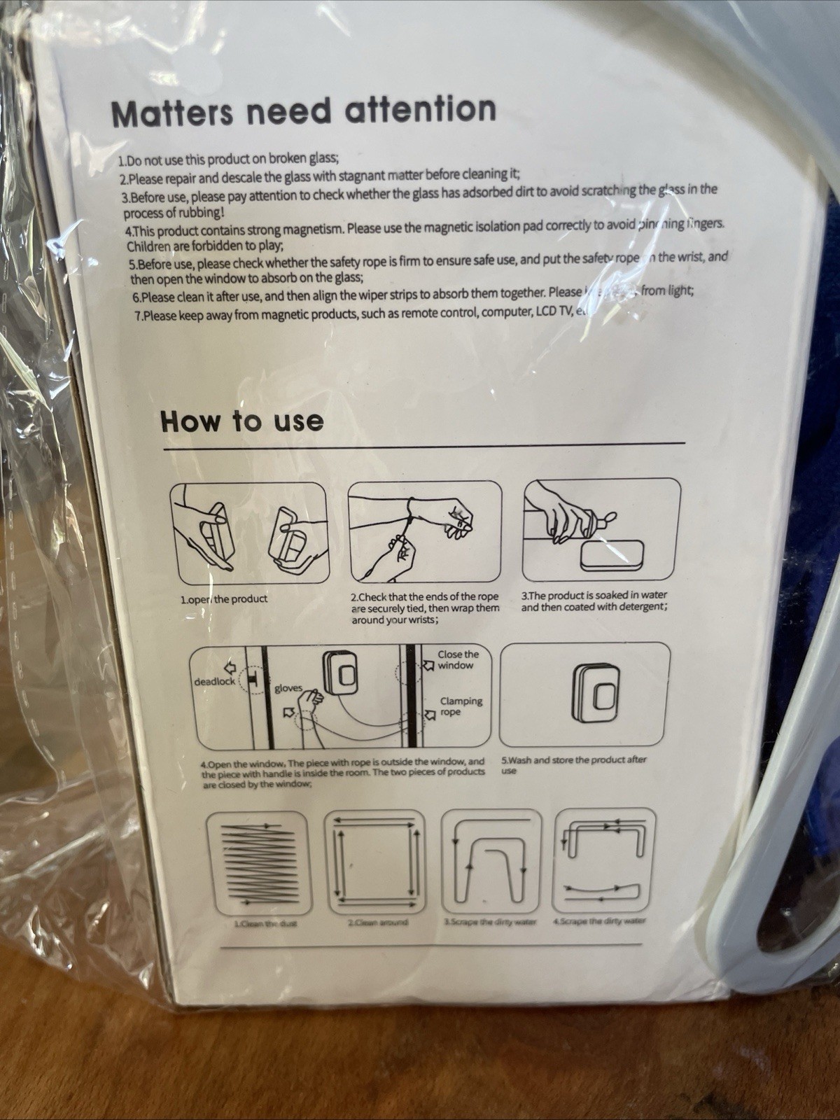 Magnetic Window Cleaner