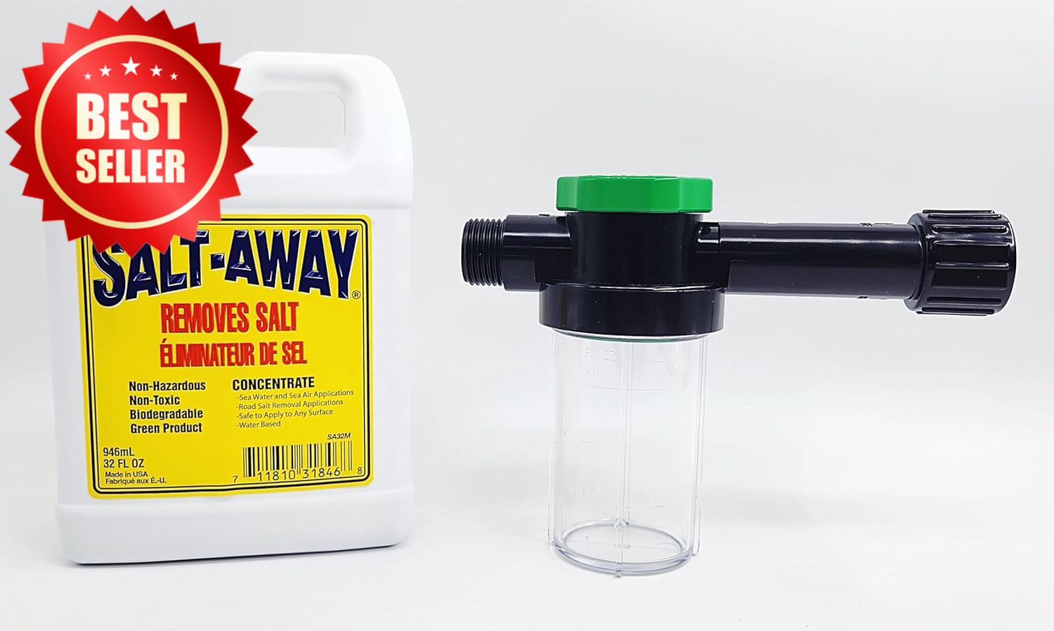 32 OZ 946 ML Concentrate Kit with Mixing Unit Dispenser Solution System US