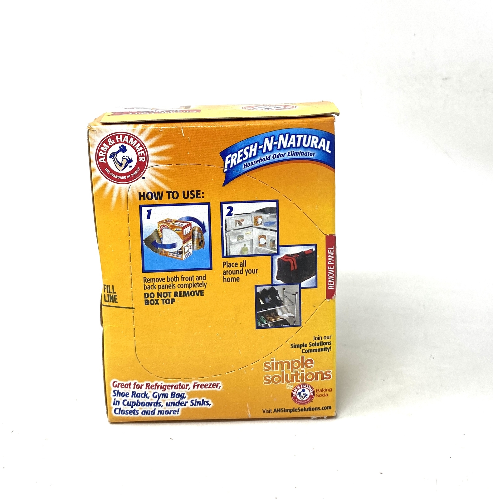 Arm & Hammer Baking Soda Fresh-n-Natural, 12oz: Multipurpose Household Essential