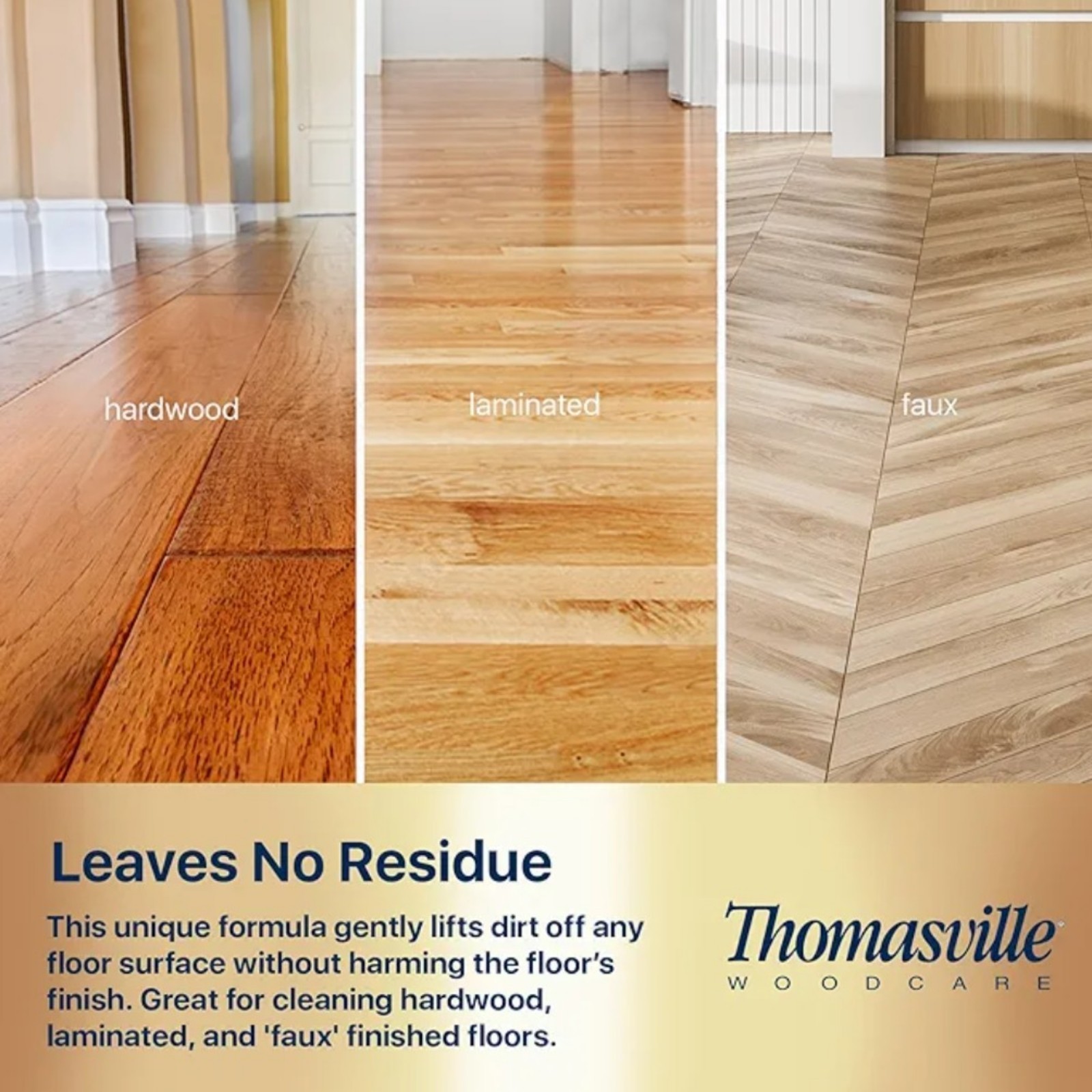 Thomasville Wood Floor Cleaner 32oz Hardwood Laminate Spray Ready Use