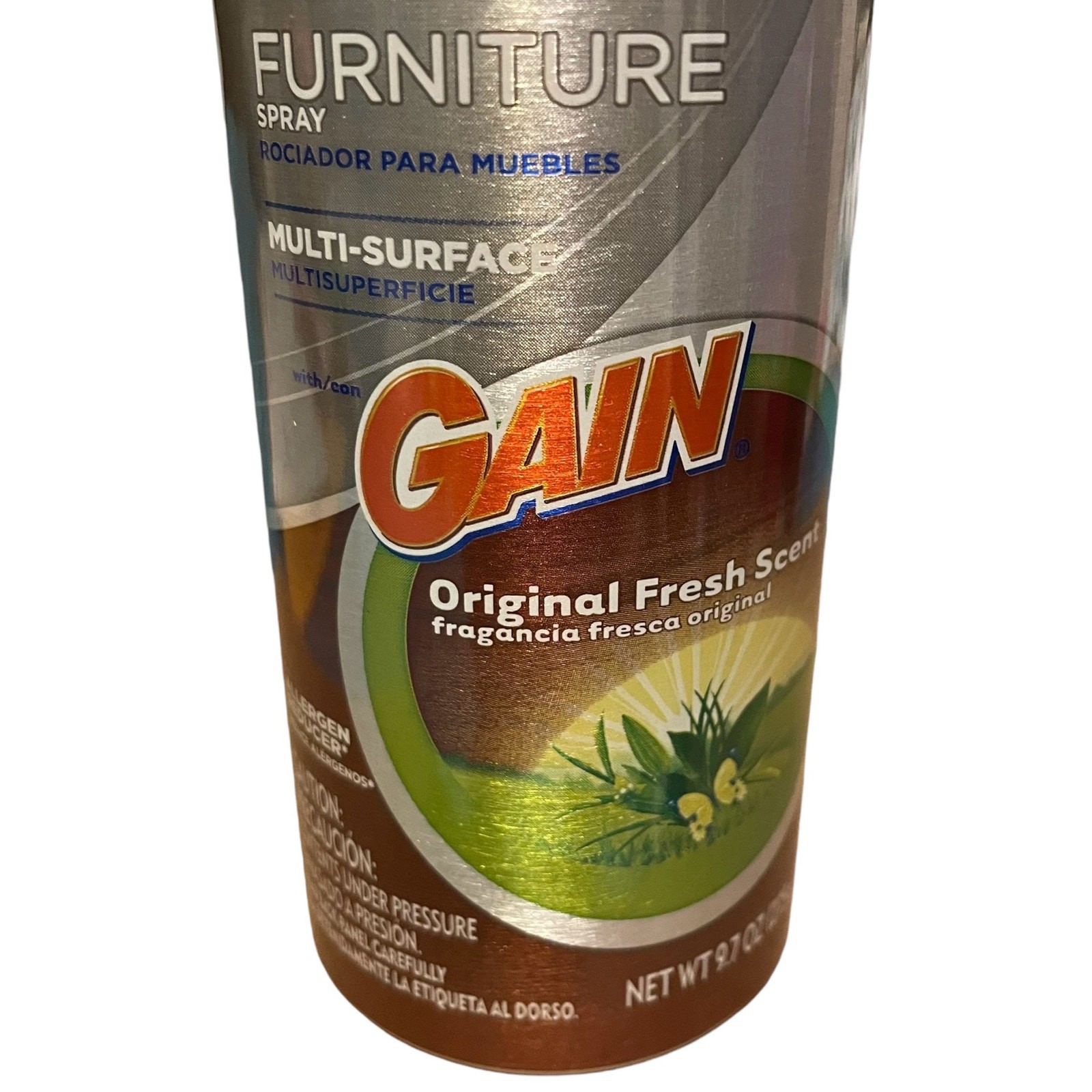 Swiffer Dust & Shine Furniture Spray Gain Original Fresh Scent NEW RARE 9.7 oz