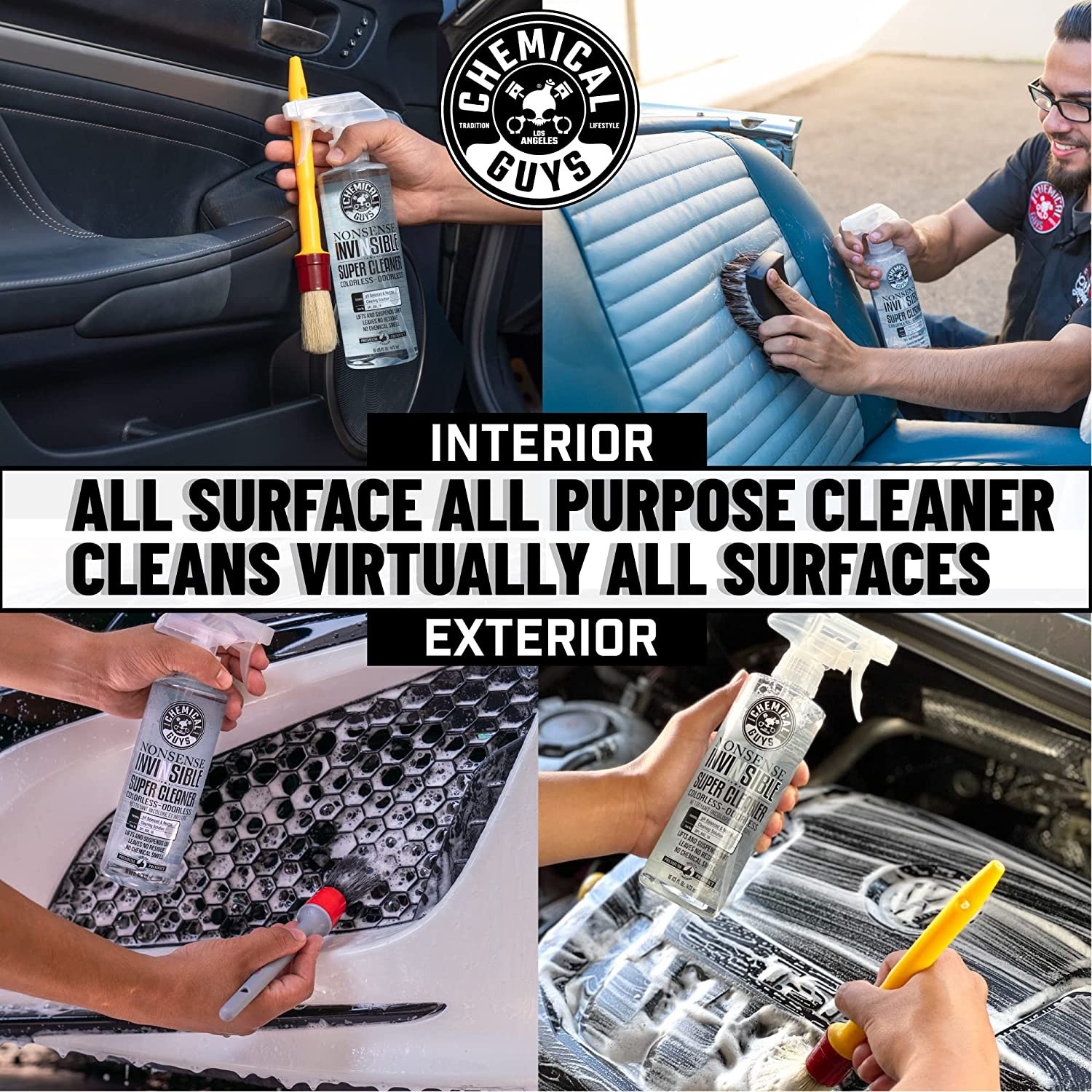 Chemical Guys Nonsense, Odorless Cleaner for Car Interior and Exterior All Purpo