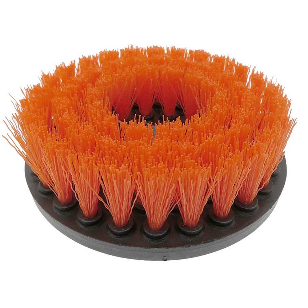 1*Electric Drill Soft Brush Carpet Leather Upholstery Cleaning Attachment Tool
