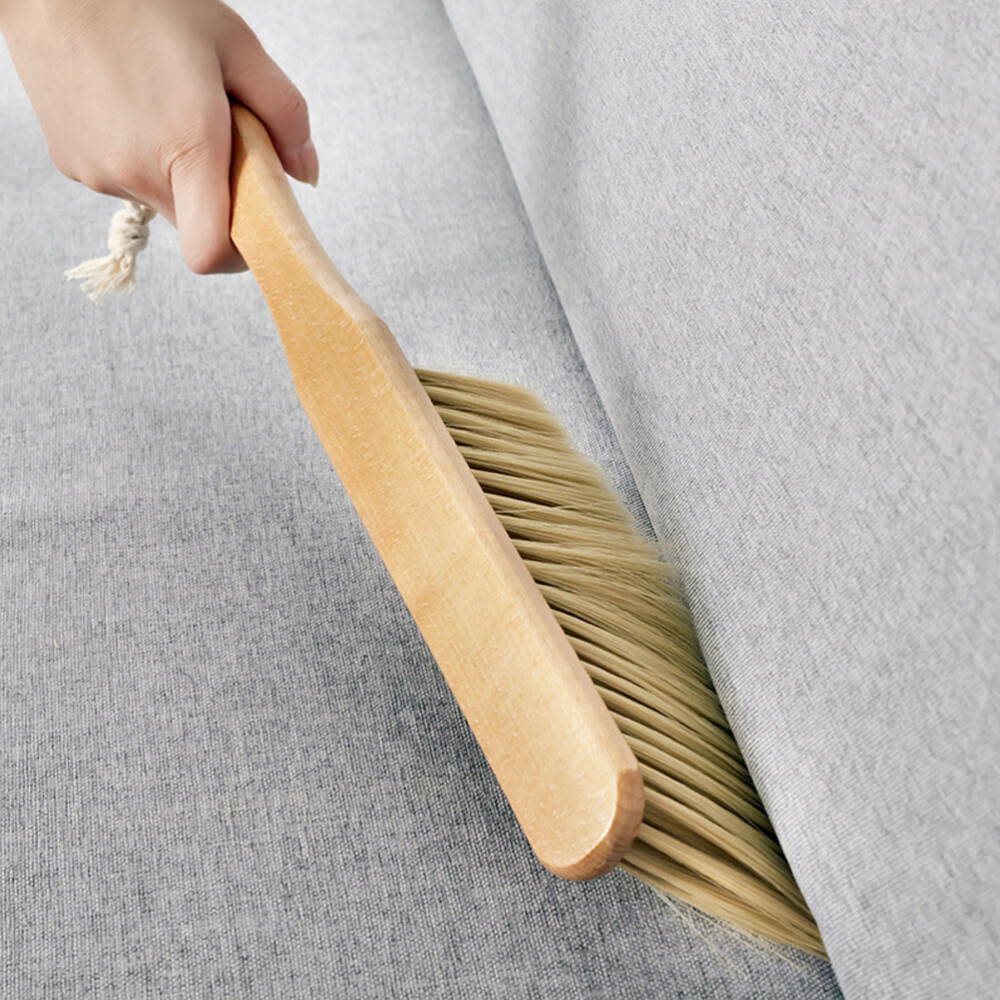 Wooden Bed Brush Woodworking Drafting Soft Dusting Fireplace Cleaning