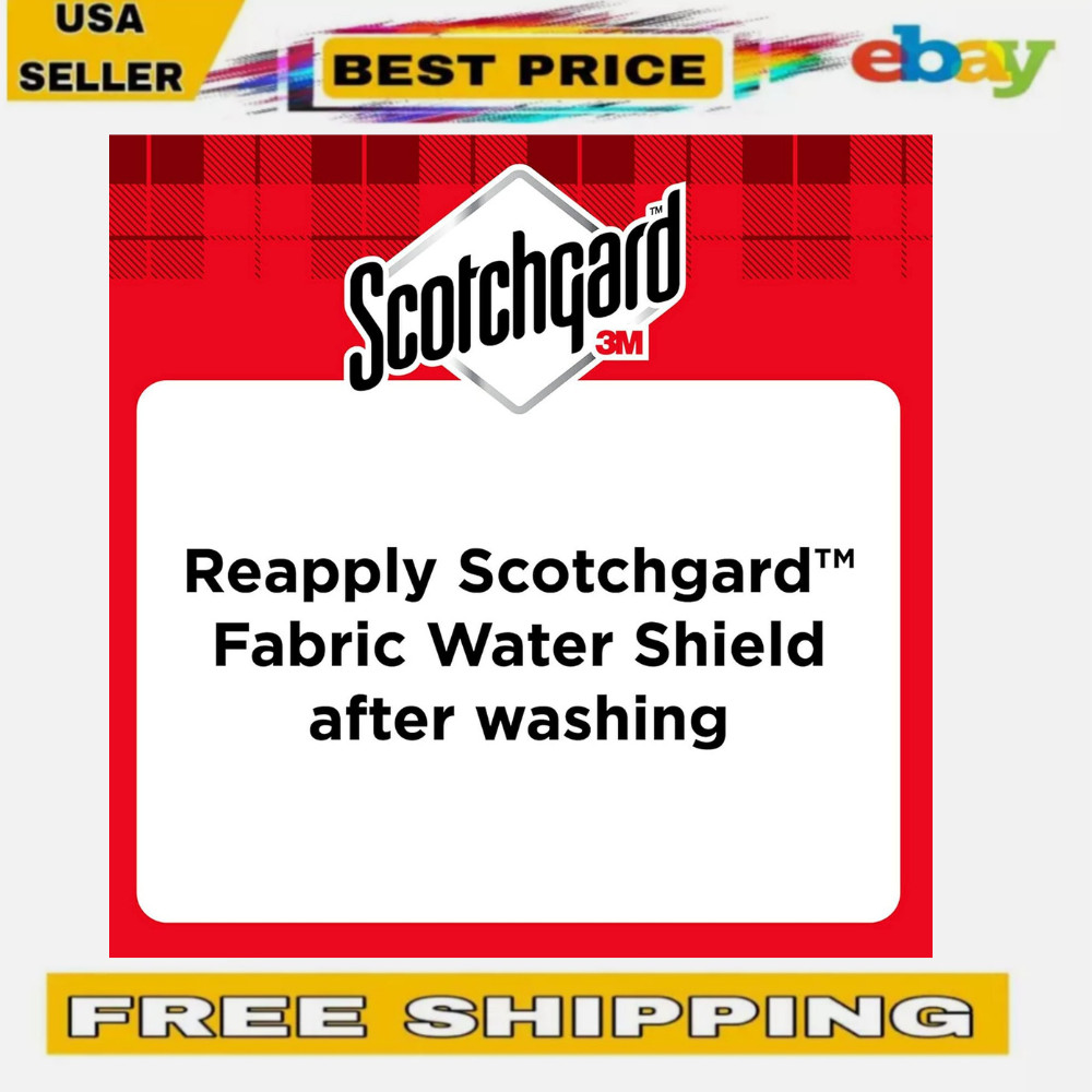 Scotchgard Fabric Water Shield Repellent Spray for Clothing and Upholstery 2 Ca